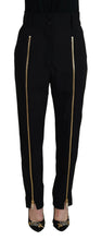 Load image into Gallery viewer, Dolce &amp; Gabbana Elegant High Waist Tapered Wool Pants
