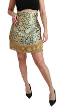 Load image into Gallery viewer, Dolce &amp; Gabbana Elevate Your Wardrobe with Our Exquisite Gold Skirt
