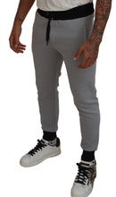 Load image into Gallery viewer, Dolce &amp; Gabbana Gray Polyester Sweatpants Jogger Pants
