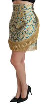 Load image into Gallery viewer, Dolce &amp; Gabbana Elevate Your Wardrobe with Our Exquisite Gold Skirt
