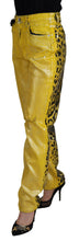 Load image into Gallery viewer, Dolce &amp; Gabbana Chic High Waist Straight Jeans in Vibrant Yellow
