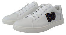 Load image into Gallery viewer, Dolce &amp; Gabbana Elegant White Leather Men&#39;s Sneakers
