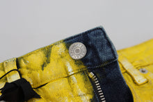 Load image into Gallery viewer, Dolce &amp; Gabbana Chic High Waist Straight Jeans in Vibrant Yellow
