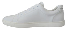 Load image into Gallery viewer, Dolce &amp; Gabbana Elegant White Leather Men&#39;s Sneakers
