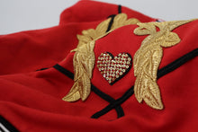 Load image into Gallery viewer, Dolce &amp; Gabbana Dazzling Sequined Red Pullover Sweater
