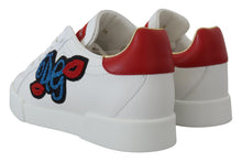 Load image into Gallery viewer, Dolce &amp; Gabbana White Portofino Logo Classic Sneakers Shoes
