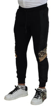 Load image into Gallery viewer, Dolce &amp; Gabbana Elegant Black Jogger Pants for the Modern Man
