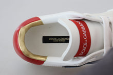 Load image into Gallery viewer, Dolce &amp; Gabbana White Portofino Logo Classic Sneakers Shoes
