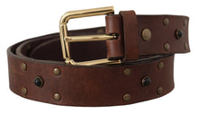 Load image into Gallery viewer, Dolce &amp; Gabbana Elegant Leather Belt with Metal Buckle
