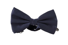 Load image into Gallery viewer, Dolce &amp; Gabbana Elegant Sapphire Silk Bow Tie
