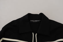 Load image into Gallery viewer, Dolce &amp; Gabbana Elegant Full Zip Black and White Sweater
