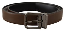 Load image into Gallery viewer, Dolce &amp; Gabbana Classic Brown Leather Belt
