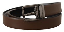 Load image into Gallery viewer, Dolce &amp; Gabbana Classic Brown Leather Belt
