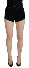 Load image into Gallery viewer, Dolce &amp; Gabbana Elegant High Waist Denim Hot Pants Shorts
