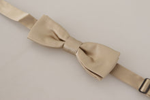 Load image into Gallery viewer, Dolce &amp; Gabbana Dazzling Gold Silk Bow Tie
