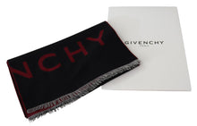 Load image into Gallery viewer, Givenchy Elegant Unisex Wool Silk Blend Scarf
