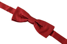 Load image into Gallery viewer, Dolce &amp; Gabbana Elegant Silk Red Bow Tie
