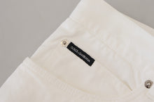 Load image into Gallery viewer, Dolce &amp; Gabbana Elegant White Cotton Denim Jeans
