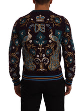 Load image into Gallery viewer, Dolce &amp; Gabbana Elegant Bordeaux Cashmere Crewneck Sweater
