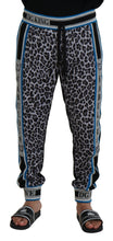 Load image into Gallery viewer, Dolce &amp; Gabbana Multicolor DG King Leopard Print Jogger Pants
