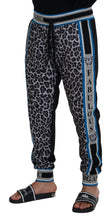 Load image into Gallery viewer, Dolce &amp; Gabbana Multicolor DG King Leopard Print Jogger Pants
