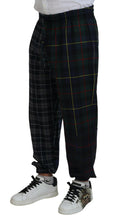 Load image into Gallery viewer, Dolce &amp; Gabbana Multicolor Checkered Wool Men Jogger Pants
