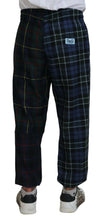 Load image into Gallery viewer, Dolce &amp; Gabbana Multicolor Checkered Wool Men Jogger Pants
