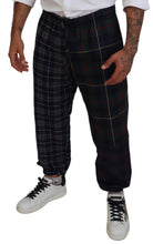 Load image into Gallery viewer, Dolce &amp; Gabbana Multicolor Checkered Wool Men Jogger Pants
