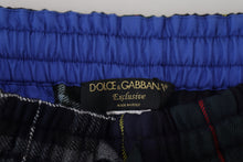 Load image into Gallery viewer, Dolce &amp; Gabbana Multicolor Checkered Wool Men Jogger Pants
