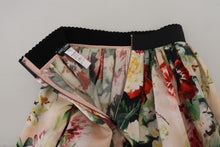 Load image into Gallery viewer, Dolce &amp; Gabbana Exquisite High Waist Floral Silk Skirt
