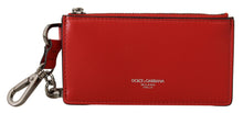 Load image into Gallery viewer, Dolce &amp; Gabbana Elegant Leather Keychain in Vibrant Red
