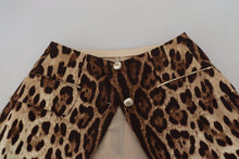 Load image into Gallery viewer, Dolce &amp; Gabbana High Waist Leopard Mini Skirt
