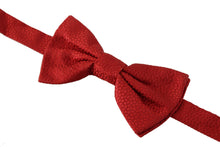 Load image into Gallery viewer, Dolce &amp; Gabbana Elegant Red Silk Bow Tie
