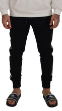 Load image into Gallery viewer, Dolce &amp; Gabbana Black DG Print Mens Jogger Pants
