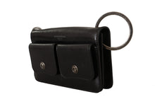 Load image into Gallery viewer, Dolce &amp; Gabbana Elegant Mini Leather Wallet in Timeless Black
