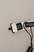 Load image into Gallery viewer, Dolce &amp; Gabbana Elegant Off White Silk Bow Tie
