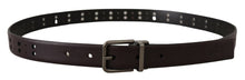 Load image into Gallery viewer, Dolce &amp; Gabbana Burgundy Elegance Leather Belt
