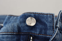 Load image into Gallery viewer, Dolce &amp; Gabbana Blue Washed Skinny Cotton Denim Jeans
