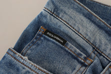 Load image into Gallery viewer, Dolce &amp; Gabbana Blue Washed Skinny Cotton Denim Jeans
