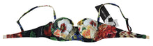 Load image into Gallery viewer, Dolce &amp; Gabbana Floral Elegance Elastic Bikini Top
