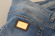 Load image into Gallery viewer, Dolce &amp; Gabbana Blue Washed Skinny Cotton Denim Jeans
