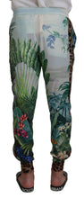 Load image into Gallery viewer, Dolce &amp; Gabbana Multicolor Silk Statement Pants
