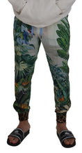 Load image into Gallery viewer, Dolce &amp; Gabbana Multicolor Silk Statement Pants
