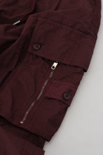 Load image into Gallery viewer, Dolce &amp; Gabbana Bordeaux Cotton Cargo Jogger Sweatpants Pants
