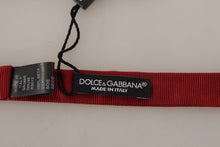 Load image into Gallery viewer, Dolce &amp; Gabbana Elegant Red Silk Bow Tie
