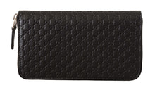 Load image into Gallery viewer, Gucci Elegant Black Leather Zip-Around Wallet
