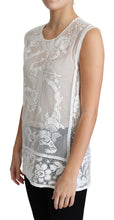 Load image into Gallery viewer, Dolce &amp; Gabbana Chic Lace Floral Sleeveless Top

