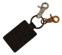 Load image into Gallery viewer, Dolce &amp; Gabbana Elegant Green Leather Designer Keychain
