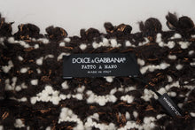 Load image into Gallery viewer, Dolce &amp; Gabbana Elegant Bronze Knit Pullover Sweater
