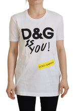 Load image into Gallery viewer, Dolce &amp; Gabbana Chic White Cotton Logo Tee
